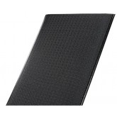 Crown Wear-Bond Tuff-Spun Pebble Surface Dry Area Anti-Fatigue Mat - 3' x 75', Black